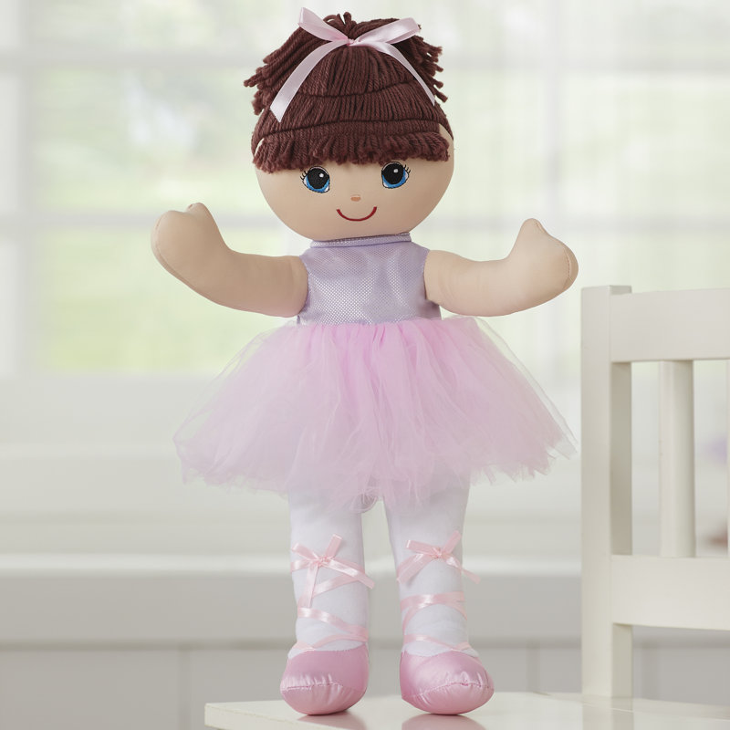 Love & Hug 20" Ballerina Rag Doll for Girls & Reviews Wayfair